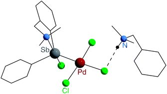 Graphical abstract: Palladium(ii) complexes with chiral organoantimony(iii) ligands. Solution behaviour and solid state structures