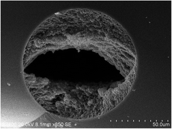 Graphical abstract: Infrared photo-initiated fabrication of monolithic porous layer open tubular (monoPLOT) capillary columns for chromatographic applications