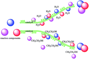 Graphical abstract: A water–ethanol on–off fiber catalyst for the synthesis of substituted 2-amino-2-chromenes