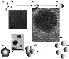 Graphical abstract: Concentrated synthesis of metal nanoparticles in water