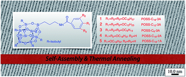 Graphical abstract: Alkylated cage silsesquioxanes: a comprehensive study of thermal properties and self-assembled structure