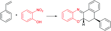 Graphical abstract: A new intermediate in spontaneous styrene polymerisation inhibited by 2-nitrophenol