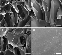 Graphical abstract: Fabrication temperature modulates bulk properties of polymeric gels synthesized by different crosslinking methods