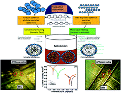 Graphical abstract: Influence of microwave irradiation on various properties of nanopolythiophene and their anticorrosive nanocomposite coatings