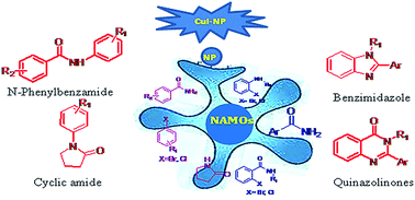 Graphical abstract: Nanoparticle mediated organic synthesis (NAMO-synthesis): CuI-NP catalyzed ligand free amidation of aryl halides
