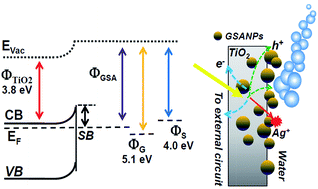 Graphical abstract: Applying alloyed metal nanoparticles to enhance solar assisted water splitting