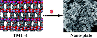 Graphical abstract: Ultrasound assisted synthesis of a Zn(ii) metal–organic framework with nano-plate morphology using non-linear dicarboxylate and linear N-donor ligands