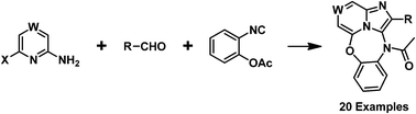 Graphical abstract: An efficient synthesis of novel dibenzoxdiazepine-fused heterocycles through a multicomponent reaction