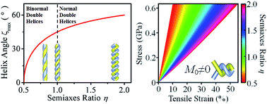 Graphical abstract: Mechanical properties of normal and binormal double nanohelices