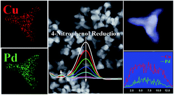 Graphical abstract: Polyamine-assisted hydrothermal synthesis of bimetallic Pd1Cu3 multipods and their high catalytic ability in 4-nitrophenol reduction