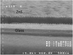 Graphical abstract: Fabrication and characterization of nano-structured ZnS thin films as the buffer layers in solar cells