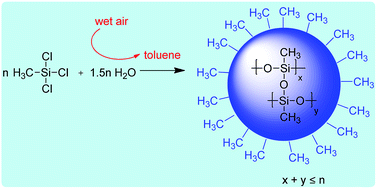 Graphical abstract: Robust superhydrophobic wood obtained by spraying silicone nanoparticles