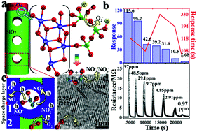 Graphical abstract: Si doped highly crystalline mesoporous In2O3 nanowires: synthesis, characterization and ultra-high response to NOx at room temperature