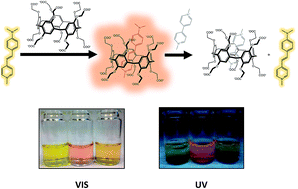 Graphical abstract: Optical spectroscopic studies on the complexation of stilbazolium dyes with a water soluble pillar[5]arene