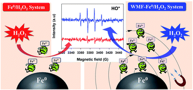 Graphical abstract: Enhancement of the advanced Fenton process by weak magnetic field for the degradation of 4-nitrophenol