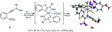 Graphical abstract: Intramolecular cyclization assisted oxidative addition: synthesis of octahedral cycloplatinated methyl complexes