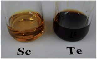 Graphical abstract: Facile dissolution of selenium and tellurium in a thiol–amine solvent mixture under ambient conditions