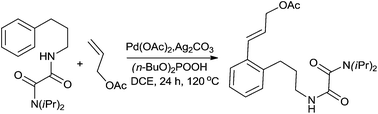 Graphical abstract: Highly site-selective sequential alkenylation of oxalyl amide protected phenylpropylamine derivatives via a seven-membered palladacycle