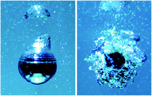 Graphical abstract: Leidenfrost vapour layer moderation of the drag crisis and trajectories of superhydrophobic and hydrophilic spheres falling in water