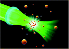 Graphical abstract: Surface charge effects on optical trapping of nanometer-sized lipid vesicles