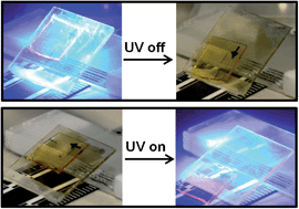 Graphical abstract: Light controlled friction at a liquid crystal polymer coating with switchable patterning