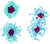 Graphical abstract: Combined collapse by bridging and self-adhesion in a prototypical polymer model inspired by the bacterial nucleoid