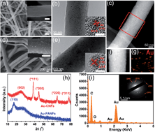 Graphical abstract: Probing the unexpected behavior of AuNPs migrating through nanofibers: a new strategy for the fabrication of carbon nanofiber–noble metal nanocrystal hybrid nanostructures