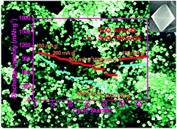 Graphical abstract: A nanocomposite of tin dioxide octahedral nanocrystals exposed to high-energy facets anchored onto graphene sheets for high performance lithium-ion batteries