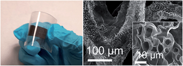 Graphical abstract: Three-dimensional multilevel porous thin graphite nanosuperstructures for Ni(OH)2-based energy storage devices