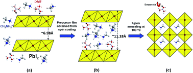 Graphical abstract: Understanding the solvent-assisted crystallization mechanism inherent in efficient organic–inorganic halide perovskite solar cells