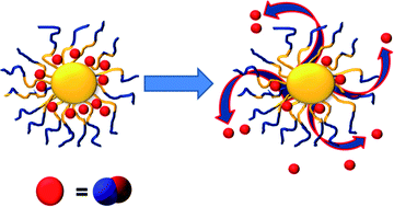 Graphical abstract: Functional gold nanoparticles for the storage and controlled release of nitric oxide: applications in biofilm dispersal and intracellular delivery