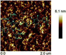 Graphical abstract: Thiophene–tetrafluorophenyl–thiophene: a promising building block for ambipolar organic field effect transistors