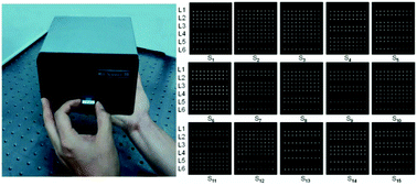 Graphical abstract: A portable optical waveguide resonance light-scattering scanner for microarray detection