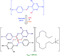 Graphical abstract: Development of a cloud-point extraction method for spectrophotometric nano determination of silver in real samples