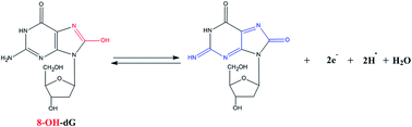 Graphical abstract: Electrochemical detection of 8-hydroxy-2′-deoxyguanosine as a biomarker for oxidative DNA damage in HEK293 cells exposed to 3-chloro-1,2-propanediol