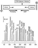 Graphical abstract: Simultaneous separation of cations and anions in capillary electrophoresis – recent applications