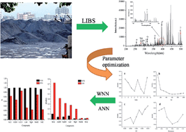 Graphical abstract: Quantitative analysis of the major components of coal ash using laser induced breakdown spectroscopy coupled with a wavelet neural network (WNN)