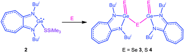 Graphical abstract: Single-step conversion of silathiogermylene to germaacid anhydrides: unusual reactivity