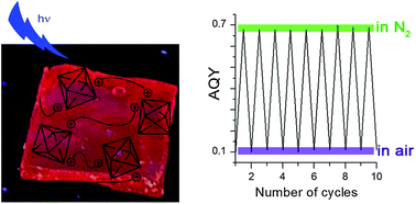 Graphical abstract: Tuned red NIR phosphorescence of polyurethane hybrid composites embedding metallic nanoclusters for oxygen sensing