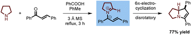 Graphical abstract: C–H functionalization of cyclic amines: redox-annulations with α,β-unsaturated carbonyl compounds