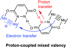 Graphical abstract: Mechanistic insight into proton-coupled mixed valency