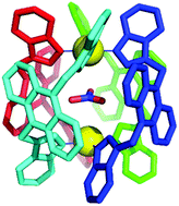 Graphical abstract: A self-assembled Pd2L4 cage that selectively encapsulates nitrate