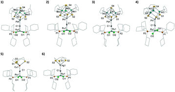 Graphical abstract: Delivering carbide ligands to sulfide-rich clusters