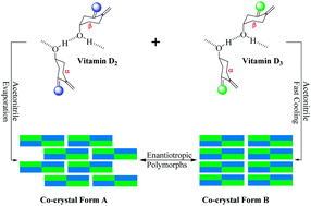 Graphical abstract: Drug–drug co-crystallization presents a new opportunity for the development of stable vitamins