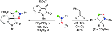 Graphical abstract: Construction of 1-pyrroline skeletons by Lewis acid-mediated conjugate addition of vinyl azides