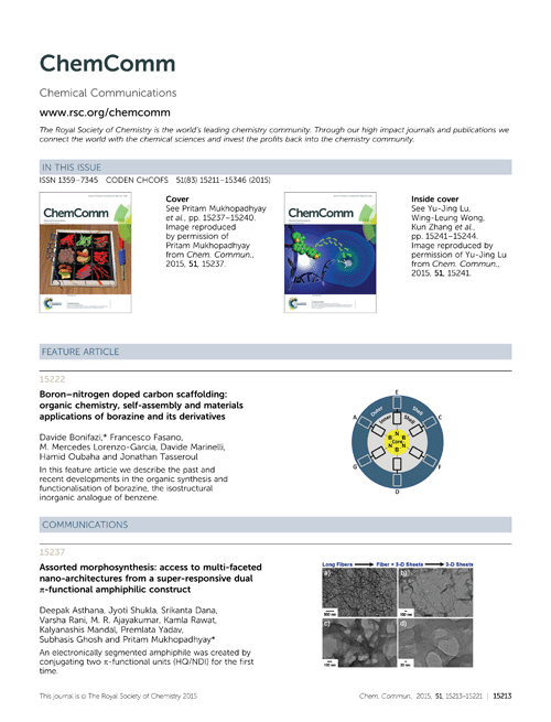 Contents List Chemical Communications Rsc Publishing