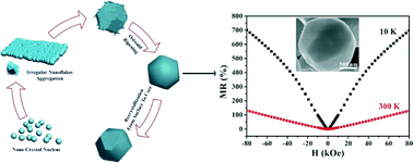 Graphical abstract: Controlled synthesis of truncated octahedral bismuth micron particles with giant positive magnetoresistance