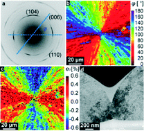 Graphical abstract: Stress-mediated formation of nanocrystalline calcitic microlens arrays