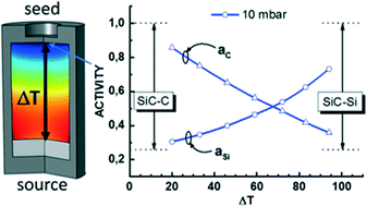 Graphical abstract: A first step toward bridging silicon carbide crystal properties and physical chemistry of crystal growth