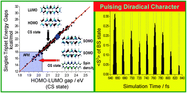 Graphical abstract: Structural fluctuation governed dynamic diradical character in pentacene